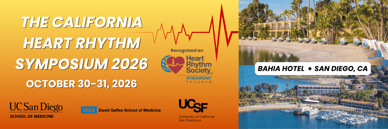 The California Heart Rhythm Symposium Banner